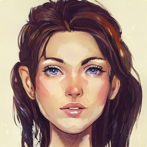 Untitled GAN Portrait by CJ McComsey, 2021